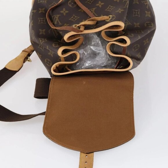 LOUIS VUITTON Monogram Montsouris GM Backpack M51135 LV Auth BA6427 - Picture 10 of 16